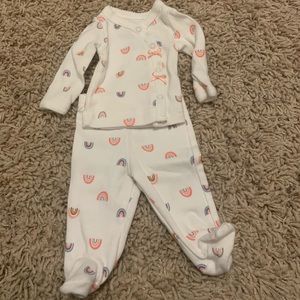 Preemie kimono style outfit